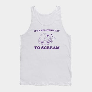 Screaming Possum Tank Top